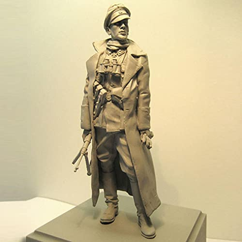 Risjc 1/16 Harz Soldat Modell, WWII Soldat Western War Militär GK Modell Kit // N4628