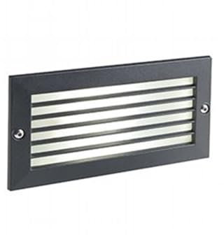 Lampada Segna Passo Rettangolare da Incasso a Parete a LED 10W 3000K Sovil Nero