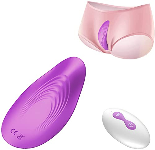 YcsLust Butterfly Vibrator mit Fernbedienung Sex Spielzeug für die Frau 10 Starken Vibrationsmodi Butterfly Vibration für Frauen Klitoris Stimulator für Unterwegs Dildoslip Vibratorensets fü Frauen