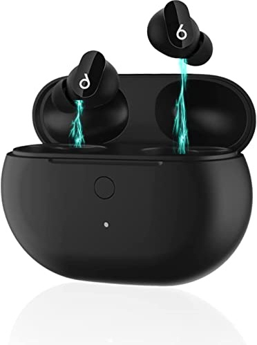 Cuifati Étui de Charge sans Fil pour Beats Studio Buds, Remplacement de L'étui de Charge des écouteurs avec Bouton de Synchronisation D'appairage, Protection Multiple, Accessoire D'écouteur