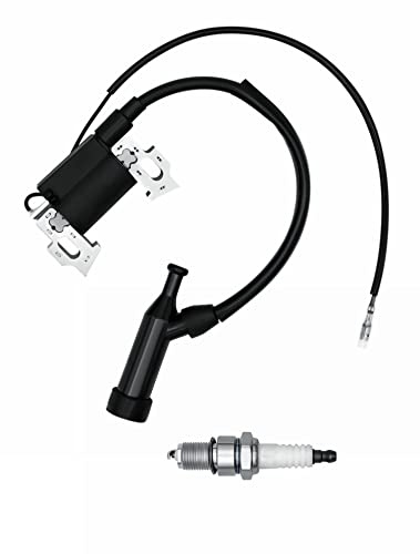 STRONGTHIUM Bobina de Encendido Compatible con Honda GX160 GX200 GX120, para Predator 212cc 224cc, Mini Moto Go Kart Coleman CT200U BT200X, Generador 3000W-4500W, con Bujía | Para Predator 212 cc Honda GX120 GX140 Coleman 196cc 5.5 6.5 hp Generador