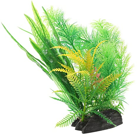 Toddmomy Plantes pour Aquarium Décoration Réaliste Aquarium Ornements De Plantes Artificielles pour Réservoirs Eau Douce Et Salée Accessoires De Paysage Aquatique