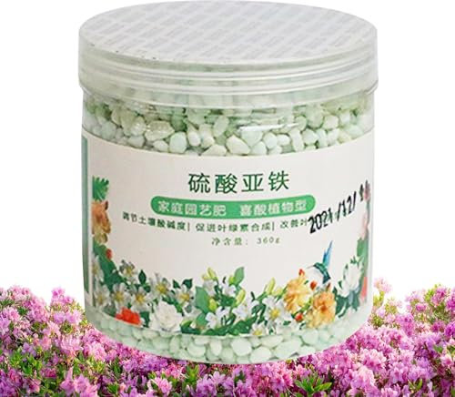 Generic Indoor Fertilizer for Plants - Fertilizer for Flowers, Regulates Soil pH - Ideal for Gardenia, Jasmine