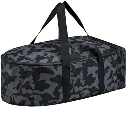 JUCHRZEY Angelboot-Aufbewahrungstasche, Wasserabweisende Angelgerät-Tasche, Doppelreißverschluss, Köderboot-Aufbewahrungstasche mit Griff for Outdoor-Angelwerkzeug