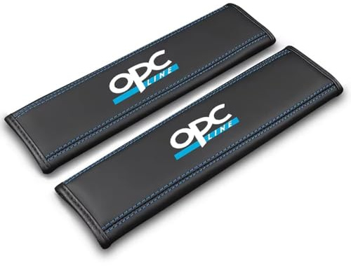 SJPJDGFC 2 pièces Protege Ceinture Voiture, pour Opel OPC Line Astra G H J K F Corsa D Zafira Confort Respirant Rembourrage Amovible Ceintures SéCurité Coussinets Voiture Accessoires
