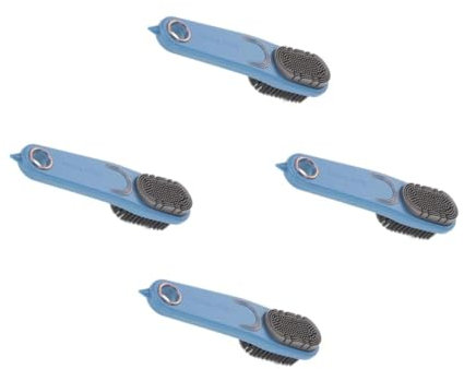 VALICLUD 4stücke Scrub Suede Schuhbürste Seitiger Gummireiniger Mit Weichen Borsten Für Wildleder Und Nubuk Tragbar Und Vielseitig Für Effektive Schuhreinigung