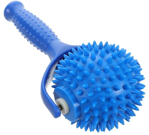 ZUNOXAZ Tragbarer Yoga Massageball mit Noppen für Tiefengewebsmassage Manuelles Rückenmassagegerät aus Langlebigem Material Fitness Entspannungsball für Muskelentspannung zu Hause