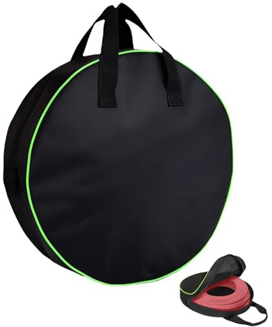 VTYTZZ EV Cable Bag Sac de Transport de Câble de Charge de Voiture électrique,Sac Rangement Câble,Pochette Cable,40 x 13 cm, Noir,Sac de Transport de Câble,pour Tous Les Câbles et Extensions