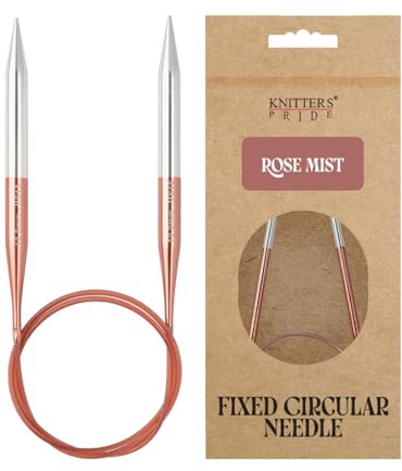 Knitter's Pride Rosemist Rundstricknadel 80 cm 10 mm - 1 Stück