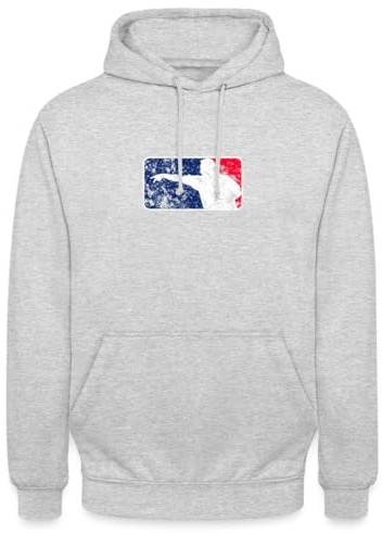 Spreadshirt Darts Stand Up If You Love The Darts Logo Retro Unisex Hoodie