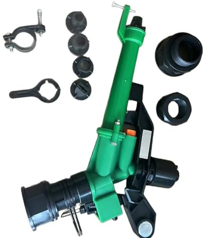 Pistolas Pulverizadoras De De 1 5 Pulgadas Cabezal De Aspersor con Brazo Oscilante DN40 para Riego De Campos Grandes Herramienta De Riego Agrícola Aspersor con Brazo Oscilante