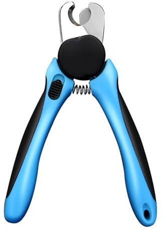 ZAICOLER LED-Hundenagelknipser mit Licht, Beleuchtet Nägel oder Blutlinie für Sicheres und Einfaches Schneiden, Schnellsensor 2-in-1-Hundekatzen-Nageltrimmer mit Nagelfeile für Katzen und Hunde (BLUE)