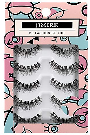 JIMIRE False Eyelashes Multipack Natural 110 Eyelashes