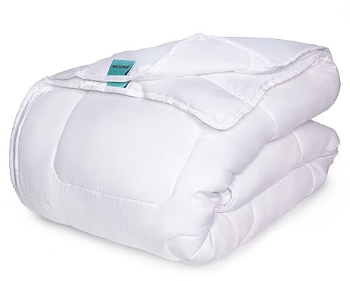 Wendre Couette 4 Saisons 200x200 cm - 3-en-1 Modulable avec Boutons-Pression, Anti-Acarien, Certifiée Oeko-TEX, Couette 2 Personnes - Microfibre Douce et Respirante, Idéale Été et Hiver