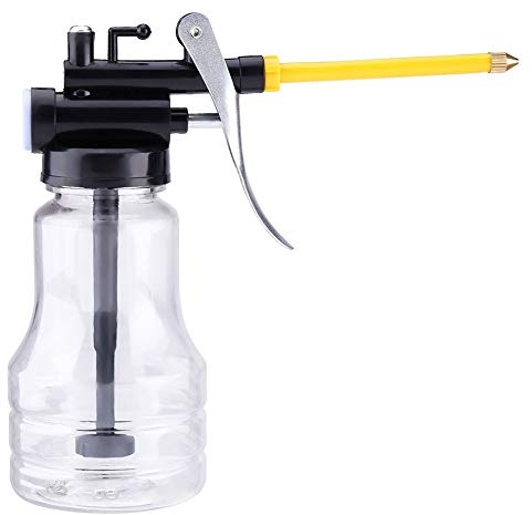 High Pressure Oiler Transparent High Pressure Oiler Lubrication Oil Can Bottle Flex Manual Oiling Gun