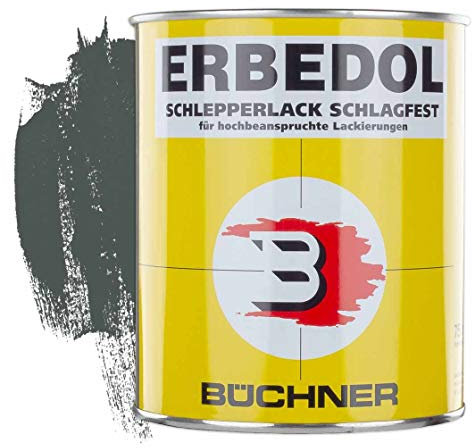 Schlepperlack | BASALTGRAU | RAL 7012 | 0,75 l | restaurieren | Traktor | lackieren | Farbe | Trecker | Frontlader | Lack | Lackierung | Farbton | schnelltrocknend | deckend