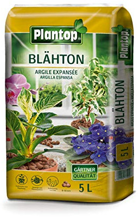 5 Liter Blähton Ton Drainage Schüttung Hydro Dämmung Körnung 8-16mm