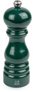 PEUGEOT - Salzmühle Paris 18 cm - Kollektion Paris-rama - Klassische Mahlgradeinstellung - Aus PEFC-zertifiziertem Holz - Französisches Know-howreich - Waldgrün