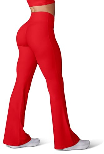 HEGALY Damen Umstands-Leggings über dem Bauch – lässige Schwangerschafts-Yogahose mit Taschen, butterweich