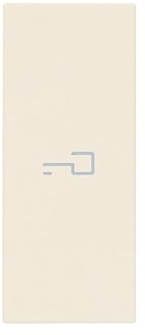 Vimar 31000A.PC Linea tasto illuminabile simbolo chiave assiale, 1M, canapa