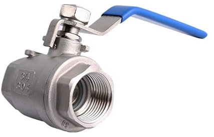 PLACKE 3 Zoll 304 Edelstahl BSP Gewinde 2-teiliger Kugelhahn(XGB)