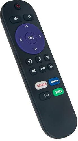 VINABTY Ersetzte Universal Fernbedienung Passend für TCL Smart TV 55S421 70S42 50S421 32S321 43S421 65S421 32D2900 32S301 55D2900U 55S401 65D2930U 32S327 32S3750 32S3850A 32S3850P 55UP130