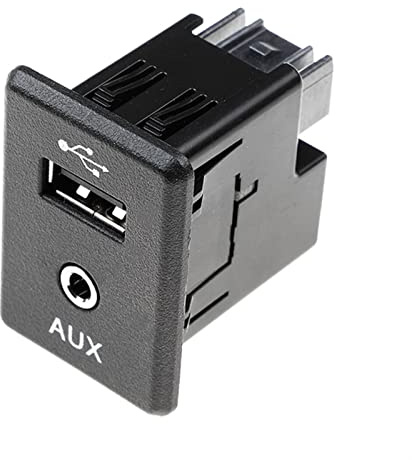 BIPANO Adaptateur de Port USB AUX, Lecteur Audio et Prise USB, for, for Nissan, for, for X-Trail, for Rouge, for, for Qashqai, 795405012 Port USB pour autoradio