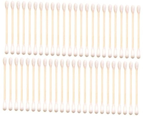 DEARMAMY 300pezzi Bastoncini Bastoncini Cosmetici Doppia Per Domestico e Pulizia