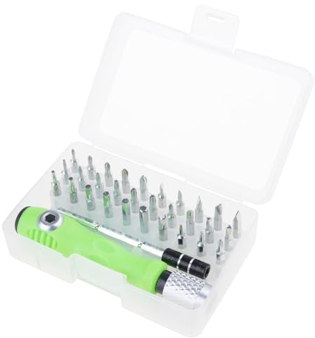 32 in 1 Precise Screwdriver Set Professional Repair Tool Kits for Computer Laptop Game Console Accessories Ergonomic Handle Screwdriver