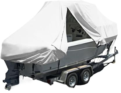 Telo Copri Barca,Coperture Per Barca Copertura for barca Jumbo Cruiser da 19-22 piedi, resistente, impermeabile, antipolvere, ai raggi UV(19-20ft)