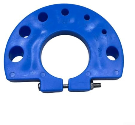 Accesorio de molienda de brocas Gdfnmogo para amoladora angular, herramienta afiladora de brocas de precisión con guía de ángulo ajustable para brocas de acero de alta velocidad, carburo y cobalto