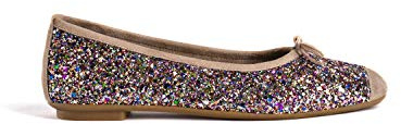 Reqins, chaussures femme, Reqins Harmony Glitter TT 00053-8D, Rainbow, 37