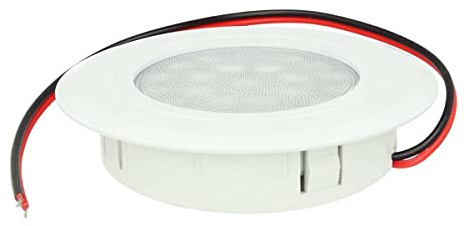 LEDLUX Mini Faretto Led Da Incasso Dimmerabile, Touch Dimmer On Off,DC 12V 24V 3W,Rotondo Foro 60mm (Bianco, Bianco Neutro 4000K)