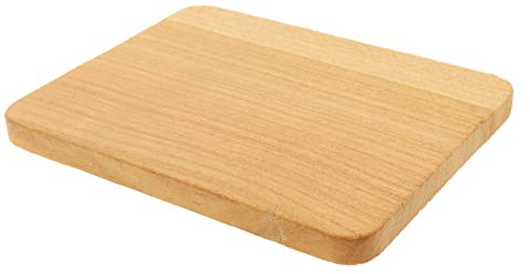HOFMEISTER® Untersetzer Kirschholz für Raclette Pfännchen und Gläser 5er-Set, 10 x 8 cm - hitzebeständiges Brettchen mit Warmer Maserung, schützt den Tisch, Handarbeit