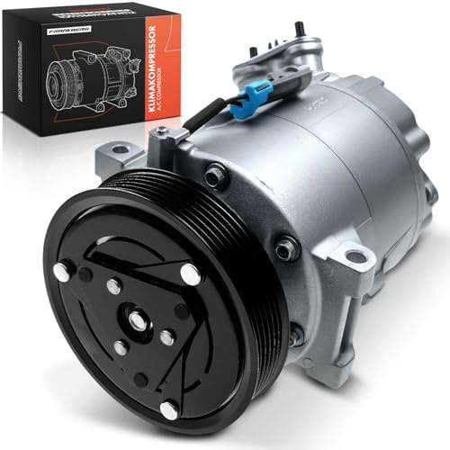Frankberg Compressore aria condizionata con frizione Compatibile con Vectra C Z02 Signum Croma 194 9-3 YS3F D75 D79 E79 YS3F BLS 13140505, con l'olio preconfezionato
