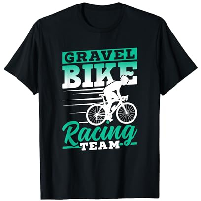 Équipe De Course De Gravel Bike Gravier Gravillonnage Vélo T-Shirt