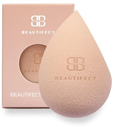 Beautifect Blender - Éponge de maquillage triple action - Mélangeur de beauté multi-usage pour femme - Éponge de fond de teint finition aérographe pour estomper et contourner le maquillage