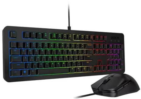 Lenovo Legion KM300 RGB Gaming Combo Keyboard and Mouse 8000 DPI - UK English