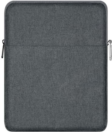 MoKo 9-11 Tablet Tasche für 11 Zoll iPad Air M3, i-Pad A16 2025, iPad10/9/8/7, Galaxy Tab S9/S8 11 2023/A 10.1,Surface Go 2 10,5, Space Grau