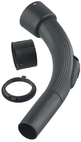 Hose Handle Flexible Spare Vacuum Cleaner Wand Bent Handle with Bend Hose End，Compatible for Hoover，32mm