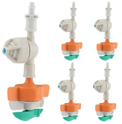 Irrigatore rotante, di irrigazione da appendere, irrigatore per esterni, per prato, sport, fattoria, cortile, serra, verdura, patch