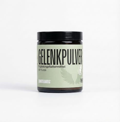 Boneshands Gelenkpulver für Hunde | Ergänzungsfuttermittel mit Glucosamin, Chondroitin, MSM & Grünlippmuschel | Unterstützung für Bewegungsapparat, Knorpel & Gelenke | Getreidefrei & Made in Germany