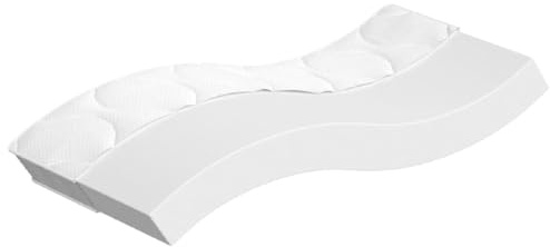 Teenpull Bonnell fjädermadrass medium 90 x 190 cm, andningsbart överdrag, bekvämt stöd för lugn sömn, hållbar och tvättbar