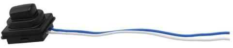 EaseSunny Interruttore a pulsante piccolo per maniglia anteriore sinistra per Kia Niro 2016-2021, sostituzione diretta OEM 82651-G5000, parte esterna in plastica nera