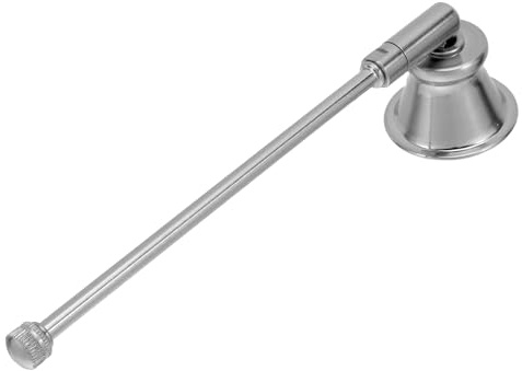 OSOLADY Vintage Kerzenlöscher mit Langgriff aus Aluminium und Eisen Sicherer Flammenlöscher für Aromatherapie und Glas Kerzen für Geburtstagsfeiern
