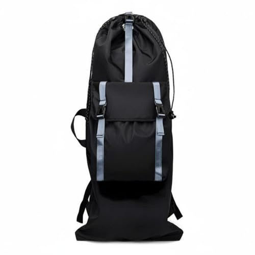 LeeQinersw Skateboard Tragetasche Longboard Tasche Rucksack Hülle Transportbeutel Oxfordgewebe Wasserabweisend mit Schultergurt Und Handgriff für Pendeln Reisen Freizeit