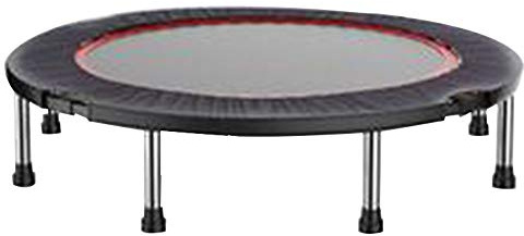HANSHAN Gartentrampoline Trampoline, Interessante Trampoline Adult Home Abnehmen Fitnessgeräte Kinder Indoor Jumping Bouncing Bed 3 Farbe 2 Größe (Color : Black, Size : 48 × 11inch)