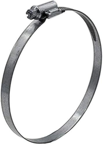 Kair Lot de 2 colliers de serrage en métal pour tuyau flexible 125 mm