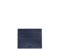 NAVA DESIGN - Porta Carte di Credito in Pelle, Contiene Fino a 6 Carte di Credito, Colore Blu Notte - Dimensioni 10 x 8 x 1 cm