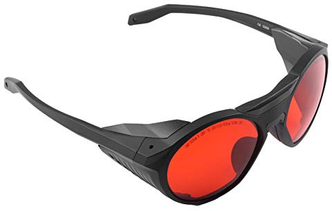 Safety Glasses, Protective Glasses OD6+ Light Absorption for Block UV Blue, Red
